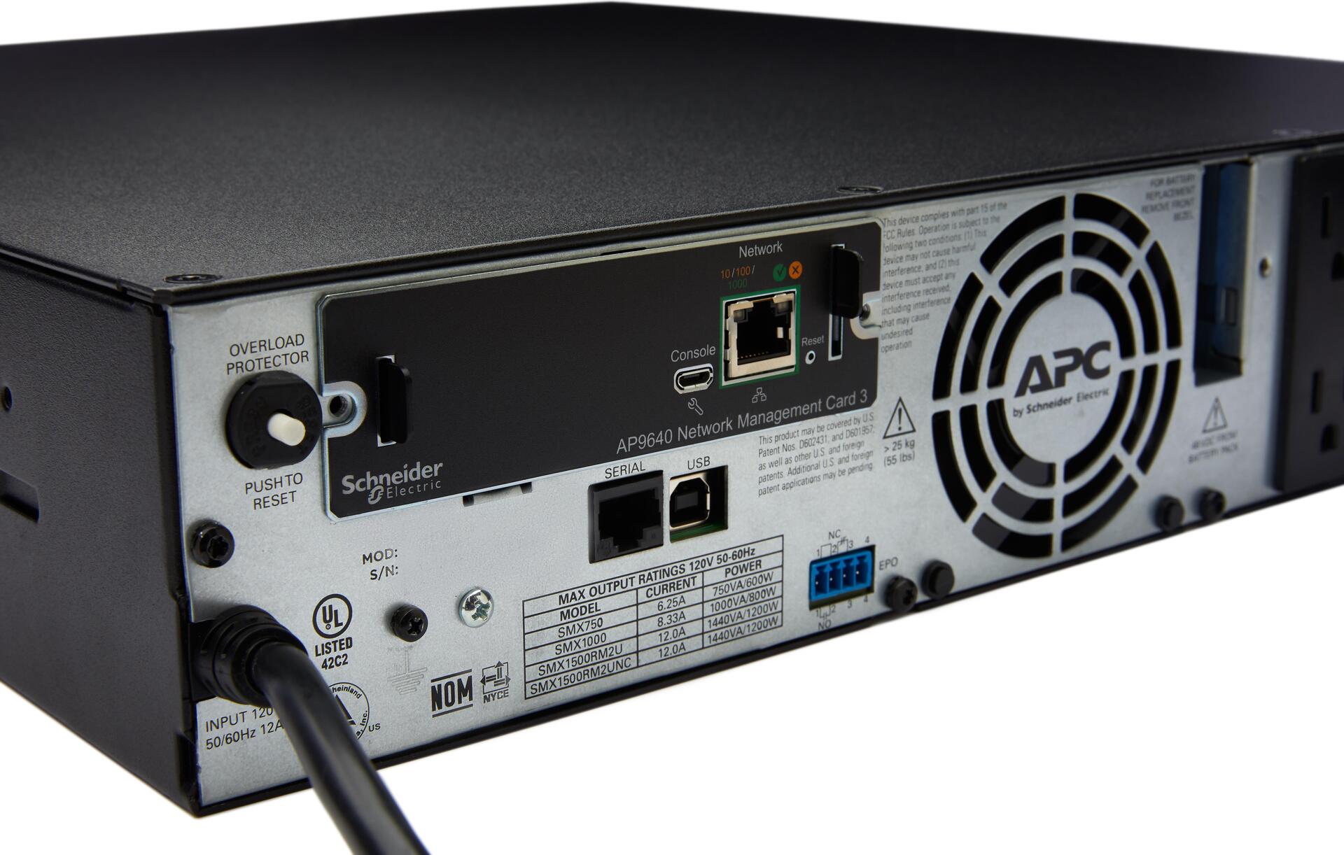 Купить APC Network Management Card 3 with PowerChute Network Shutdown - Fernverwaltungsadapter - GigE - 1000Base-T - für P/N: SMTL1000RM2UC, SMTL750RM2UC, SMX1500RMNCUS, SMX2KR2UNCX145, SRT10RMXLIX806 (AP9640) в магазине wardena.ru