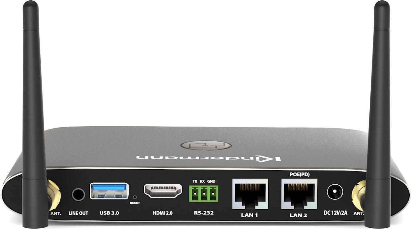 Купить Kindermann Klick & Show K 40 Base Unit - Kabelloses Präsentationssystem HDMI Desktop (WMS-40) в магазине wardena.ru