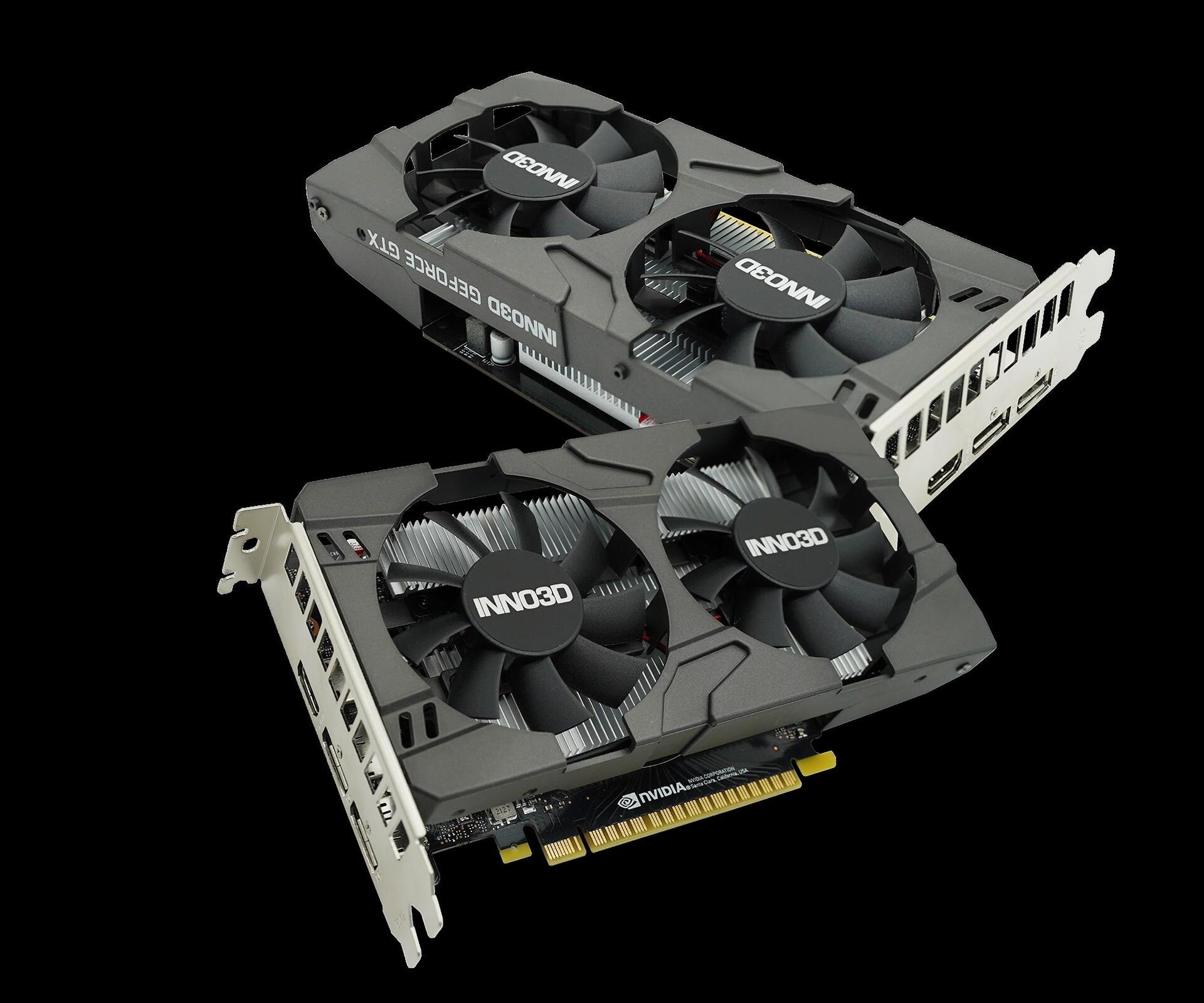 Купить InnoVISION Inno3D GeForce GTX 1630 TWIN X2 OC - Grafikkarten - NVIDIA GeForce GTX 1630 - 4GB GDDR6 - PCIe 3.0 x16 - HDMI, 2 x DisplayPort (N16302-04D6X-1177VA25) в магазине wardena.ru