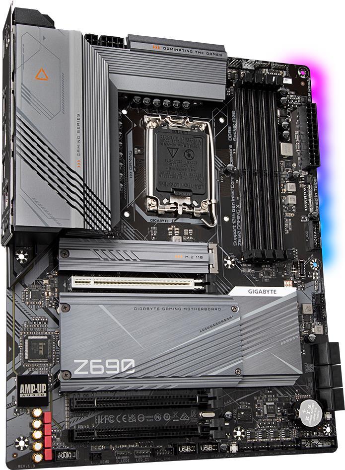 Купить Gigabyte Z690 GAMING X Motherboard Intel Z690 Express LGA 1700 ATX (Z690 GAMING X) в магазине wardena.ru