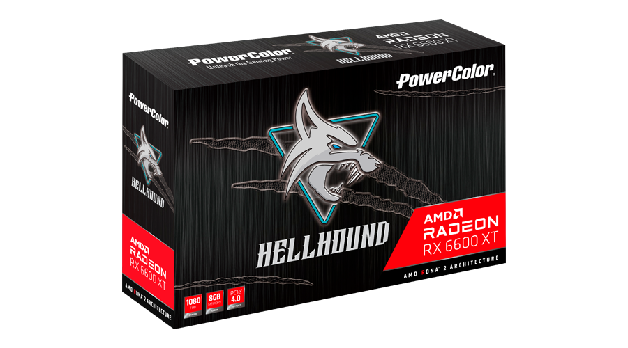 Купить PowerColor Hellhound Radeon RX 6600XT AMD Radeon RX 6600 XT 8 GB GDDR6 (AXRX 6600XT 8GBD6-3DHL/OC) в магазине wardena.ru