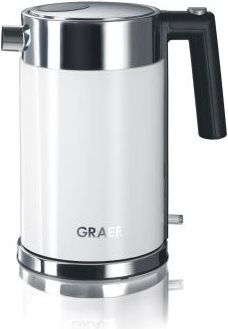 Купить Graef WK 61 EU - Wasserkocher - 2000 W - rostfreier Stahl/Acryl weiß (WK 61) в магазине wardena.ru