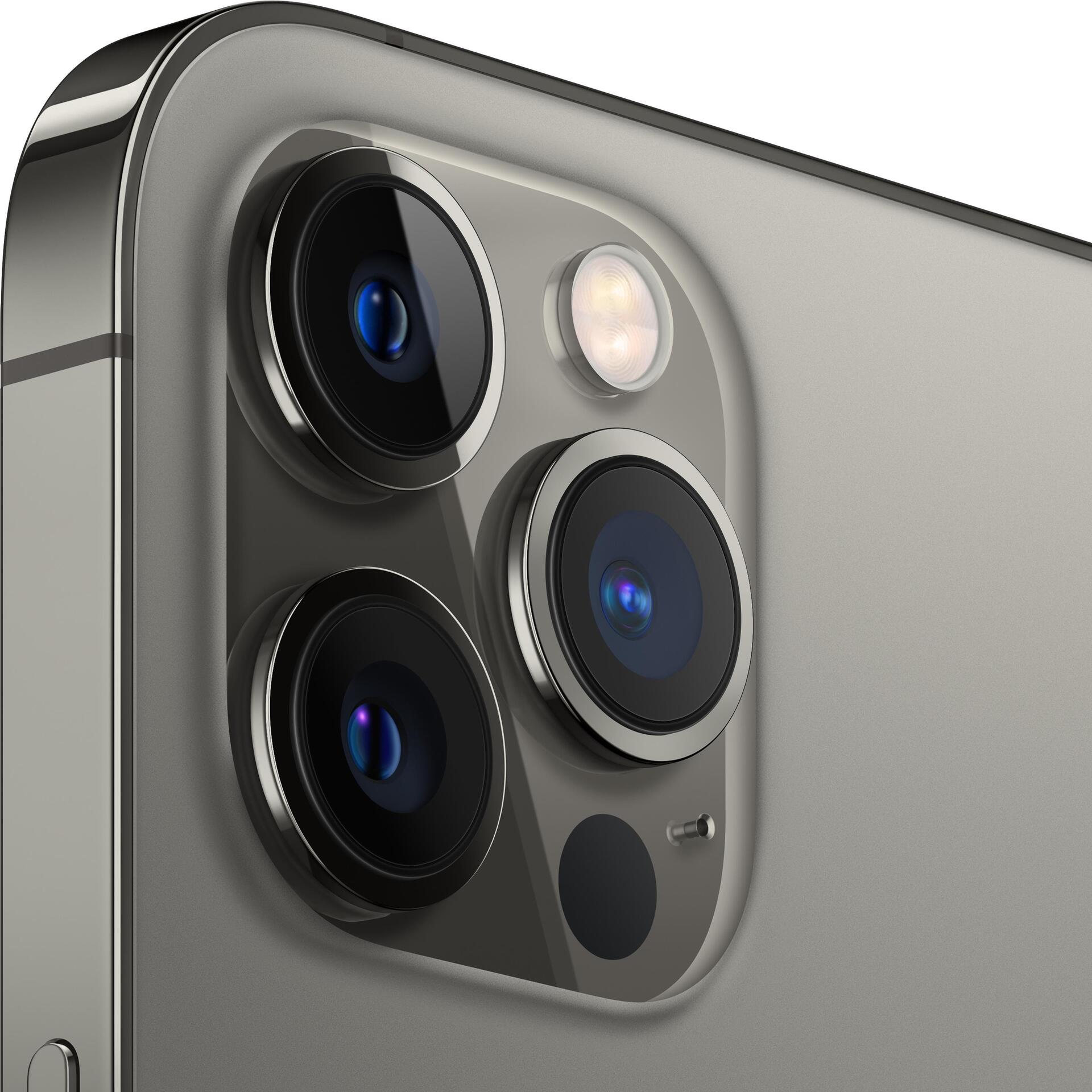Купить Apple iPhone 12 Pro Max - 5G Smartphone - Dual-SIM / Internal Memory 256 GB - OLED-Display - 6.7" - 2778 x 1284 Pixel - Triple-Kamera 12 MP, 12 MP, 12 MP - front camera 12 MP - Graphite (MGDC3ZD/A) в магазине wardena.ru