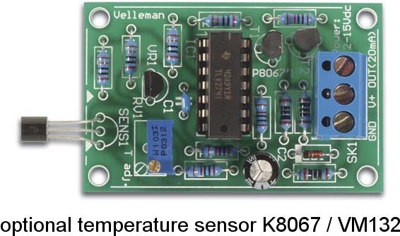 Купить Velleman K8089 Digital wall clock Quadratisch Schwarz Wanduhr (K8089) в магазине wardena.ru