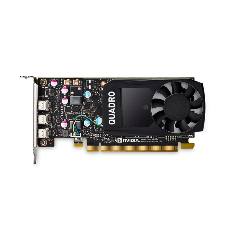 Купить PNY NVIDIA Quadro P400 V2 2GB PCIe 3.0 Workstation Grafikkarte 3x Mini-DP(VCQP400V2-PB) в магазине wardena.ru