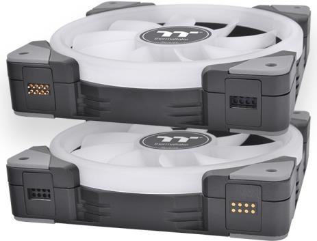 Купить Thermaltake SWAFAN EX12 RGB - Premium Edition - Gehäuselüfter - 120 mm - Schwarz (Packung mit 3) (CL-F143-PL12SW-A) в магазине wardena.ru