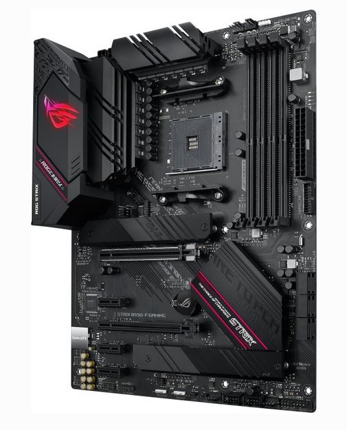 Купить ASUS ROG STRIX B550-F GAMING - Motherboard - ATX - Socket AM4 - AMD B550 - USB-C Gen2, USB 3,2 Gen 1, USB 3,2 Gen 2 - 2,5 Gigabit LAN - Onboard-Grafik (CPU erforderlich) - HD Audio (8-Kanal) (90MB14S0-M0EAY0) в магазине wardena.ru