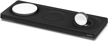 Купить BELKIN WRLS 3-IN-1 CHRG PAD W/ MAGSAFE F/ IPHONE 12/13 SERIES BLACK (WIZ016VFBK) в магазине wardena.ru