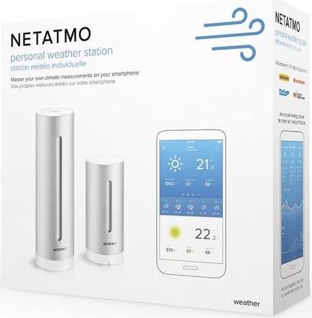 Купить Netatmo NBU-NWS-NRG-EU Digitale Wetterstation Schwarz - Silber - Transparent Wechselstrom/Batterie WLAN (NBU-NWS-NRG-EU) в магазине wardena.ru