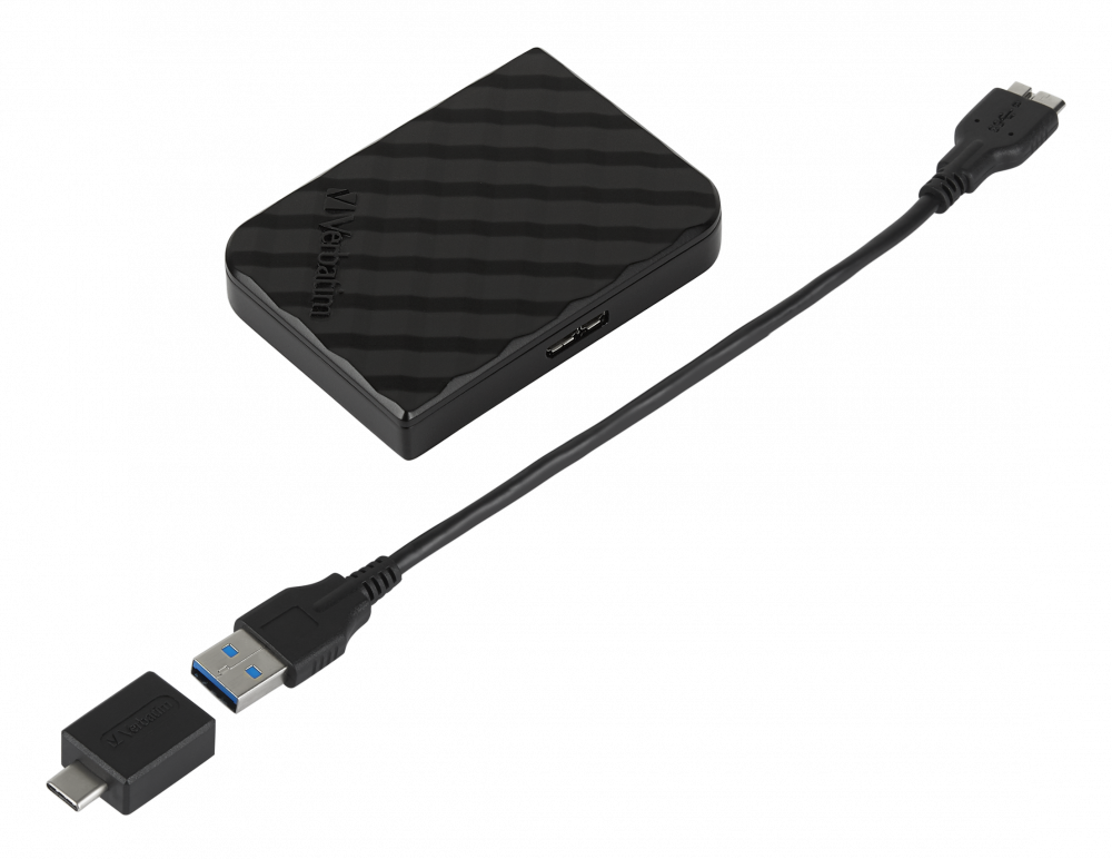 Купить Verbatim Store 'n' Go - Festplatte - 1 TB - extern (tragbar) - USB 3.2 Gen 1 - Schwarz (53237) в магазине wardena.ru
