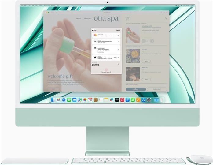 Купить Apple iMAC 24" Rosé/M3-8C-CPU,10C-GPU/16GB/1TB SSD/NK-ID-Deutsch/MM2/1GB Ethernet (Z19M_13_DE_CTO) в магазине wardena.ru