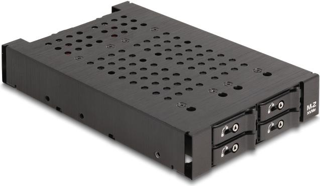 Купить Delock 3.5" Wechselrahmen für 4x M.2 NVMe SSD mit OcuLink SFF-8612 Anschluss (47111) в магазине wardena.ru