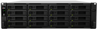 Купить Synology RackStation RS4017XS+ - NAS-Server - 16 Schächte - Rack - einbaufähig - SATA 6Gb/s - RAID 0, 1, 5, 6, 10, JBOD - RAM 8 GB - 10GBase-T - iSCSI Support - 3U в магазине wardena.ru