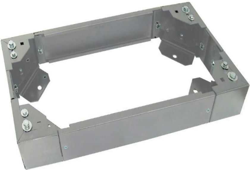 Купить RESISTER Standsockel für Pro Netzwerkschrank mit Grundmaß Breite 600 x Tiefe 600 mm - 100 mm Höhe - lichtgrau (90RRWVS66G100) в магазине wardena.ru