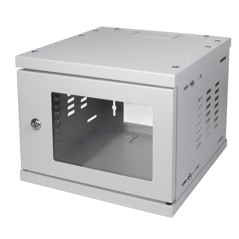 Купить LogiLink 25,40cm (10") Wandverteiler SoHo, montiert, 4 HE, lichtgrau (RAL7035), 1,2 mm Stahl, Glastür mit Zylinderschloss, - 1 Stück (W06Z33G) в магазине wardena.ru