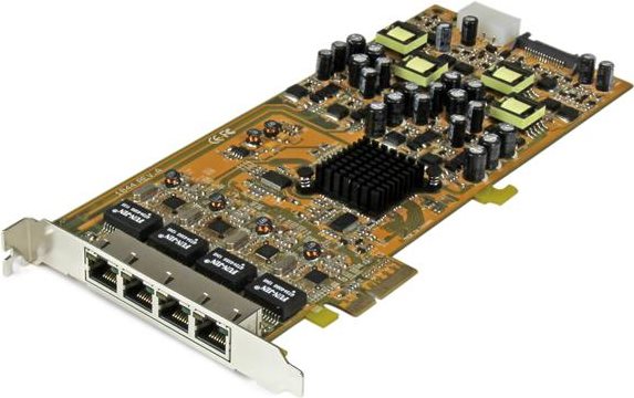 Купить StarTech.com 4 Port Gigabit PoE PCIe Network Card - PSE PCI Express NIC - Netzwerkadapter - PCI Express x4 - Gigabit Ethernet x 4 (ST4000PEXPSE) в магазине wardena.ru