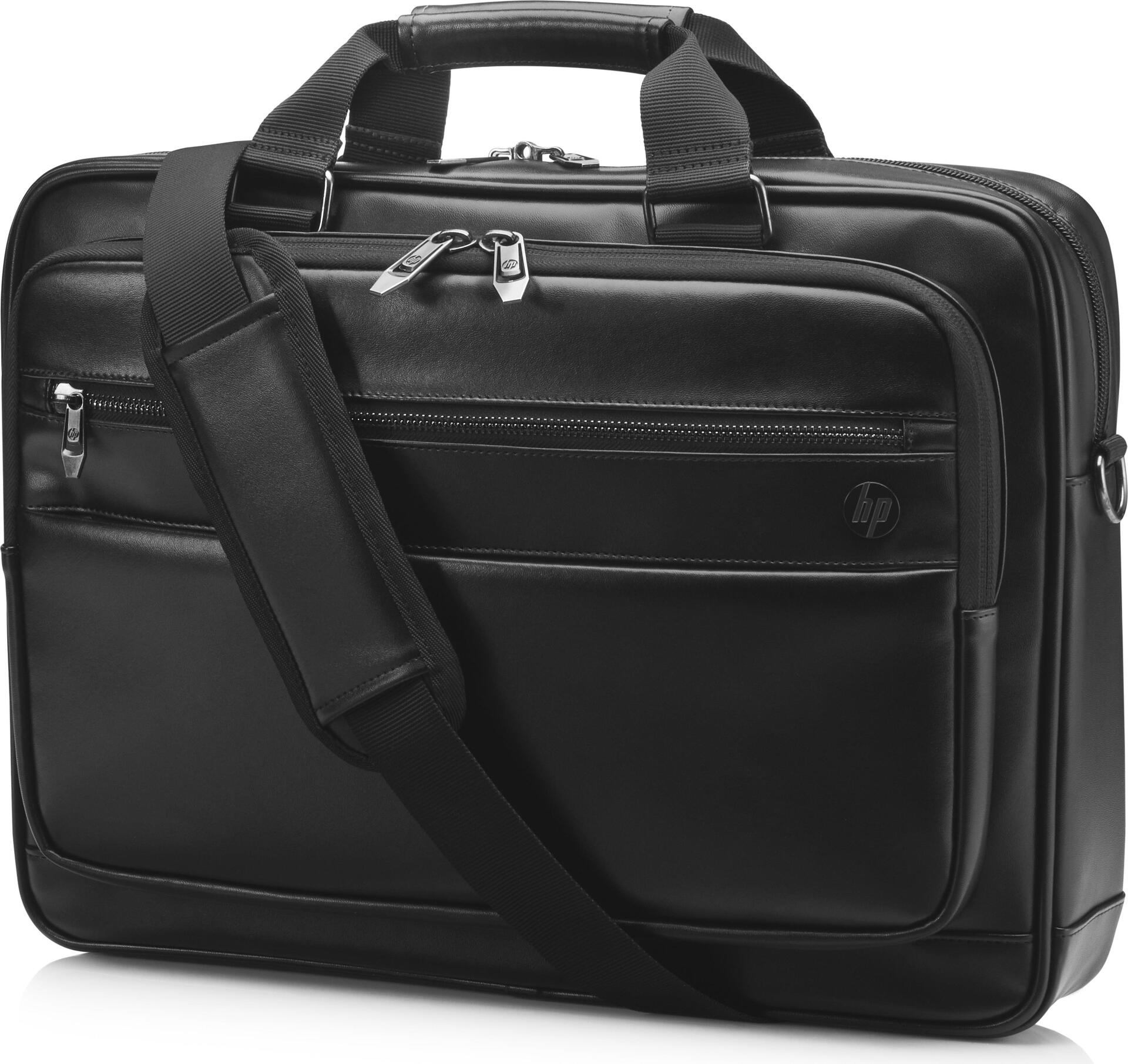 Купить HP Executive Leather Top Load - Notebook-Tasche - 39.6 cm (15.6") - Schwarz - für ZBook Create G7, ZBook Firefly 14 G7, 14 G8, 15 G7, 15 G8, ZBook Fury 15 G7, 15 G8 (6KD09AA) в магазине wardena.ru