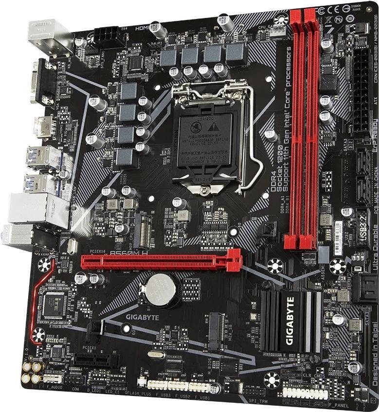 Купить Gigabyte B560M H - Intel - LGA 1200 - Intel® Celeron® - Intel® Core™ i3 - Intel Core i5 - Intel Core i7 - Intel Core i9 - Intel® Pentium® - LGA 1200 (Socket H5) - DDR4-SDRAM - 64 GB (B560M H) в магазине wardena.ru
