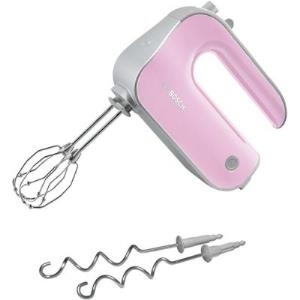 Купить Bosch MFQ4030K Handrührgerät gentle pink / silber 500 Watt Leistung - Moderne Motortechnik: Kraftvoll, leise und leicht - Ergonomisch geformtes Soft-Touch-Gehäuse - 5 Geschwindigkeitsstufen + Turbostufe - inkl. 2 Rührbes в магазине wardena.ru