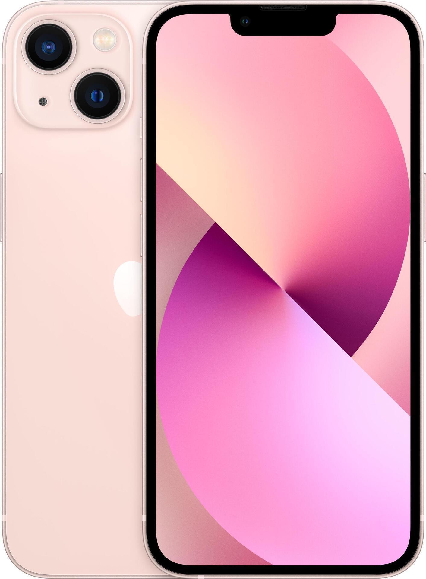 Купить Apple iPhone 13 - Smartphone - Dual-SIM - 5G NR - 128GB - 6.1" - 2532 x 1170 Pixel (460 ppi (Pixel pro" )) - Super Retina XDR Display - 2 x Rückkamera 12 MP Frontkamera - pink (MLPH3ZD/A) в магазине wardena.ru