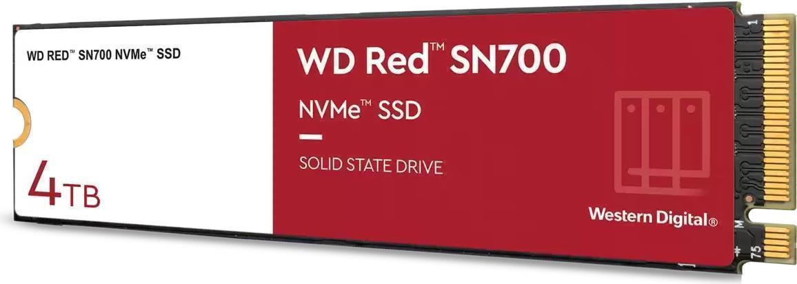 Купить WD Red SN700 WDS400T1R0C - SSD - 4 TB - intern - M.2 2280 - PCI Express 3.0 x4 (NVMe) в магазине wardena.ru
