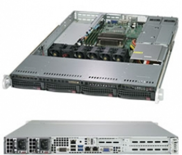 Купить Server Supermicro SYS-5019C-WR SuperServer • 815TQC-R504WB2 • X11SCW-F • 1U IPMI в магазине wardena.ru