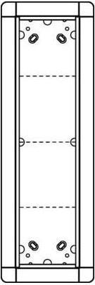 Купить Ritto 1881470 Interkom-System-Zubehör Rahmen (1881470) в магазине wardena.ru