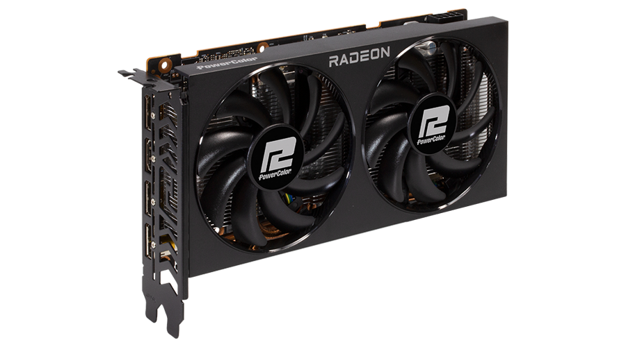 Купить PowerColor Fighter RX 6600XT AMD Radeon RX 6600 XT 8 GB GDDR6 (AXRX 6600XT 8GBD6-3DH) в магазине wardena.ru