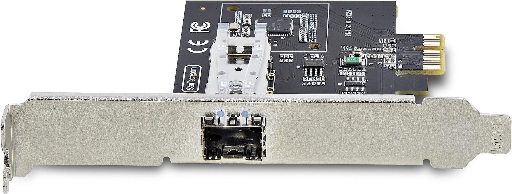Купить StarTech.com 1-Port GbE SFP Network Card, PCIe 2.1 x1, Intel I210-IS, 1GbE Controller, 1000BASE Copper/Fiber Optic, Single-Port Gigabit Ethernet NIC, Desktop/Server Backplanes - Windows and Linux Compatible (P011GI-NETWO (P011GI-NETWORK-CARD) в магазине wardena.ru