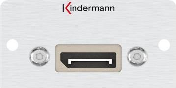 Купить Kindermann 7444000583 Steckdose DisplayPort Aluminium (7444000583) в магазине wardena.ru