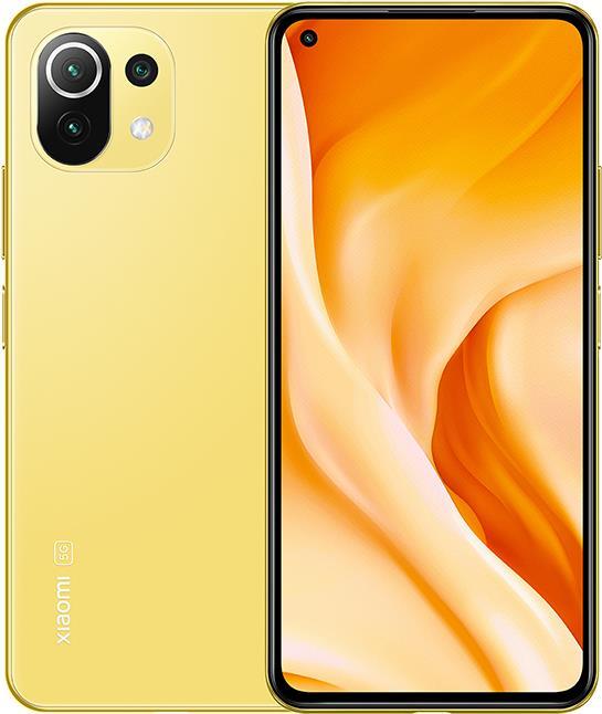 Купить Xiaomi MI 11 Lite 5G - 5G Smartphone - Dual-SIM - RAM 8 GB / Internal Memory 128 GB - OLED-Display - 6.55" - 2400 x 1080 Pixel (90 Hz) - Triple-Kamera 64 MP, 8 MP, 5 MP - front camera 20 MP - Zitronengelb (MZB08TZEU) в магазине wardena.ru