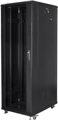 Купить Lanberg-Schränke FF01-8847-12B (47U; 19 " 800mm 800 mm; stehend; voll, Glas, 800 kg; schwarz) (FF01-8847-12B) в магазине wardena.ru