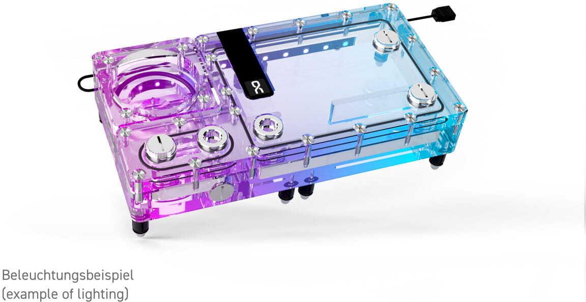 Купить Alphacool Core Flat Reservoir 240 Right D5/VPP (15485) в магазине wardena.ru