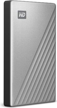 Купить WD My Passport Ultra WDBC3C0020BSL - Festplatte - verschlüsselt - 2TB - extern (tragbar) - USB3.0 (USB-C Steckverbinder) - 256-Bit-AES - Silber (WDBC3C0020BSL-WESN) в магазине wardena.ru