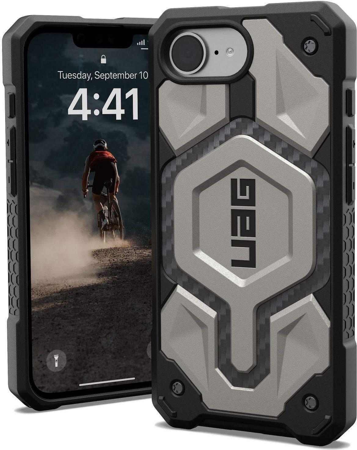 Купить UAG Urban Armor Gear Monarch Pro MagSafe Case - Apple iPhone 16e - titan (114497113636) в магазине wardena.ru