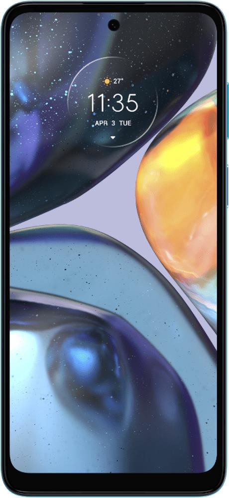 Купить Motorola Moto G22 - 4G Smartphone - Dual-SIM - RAM 4 GB / 64 GB - microSD slot - LCD-Anzeige - 6.5" - 1600 x 720 Pixel (90 Hz) - 4x x Rückkamera 50 MP, 8 MP, 2 MP, 2 MP - front camera 16 MP - iceberg blue (PATW0007SE) в магазине wardena.ru