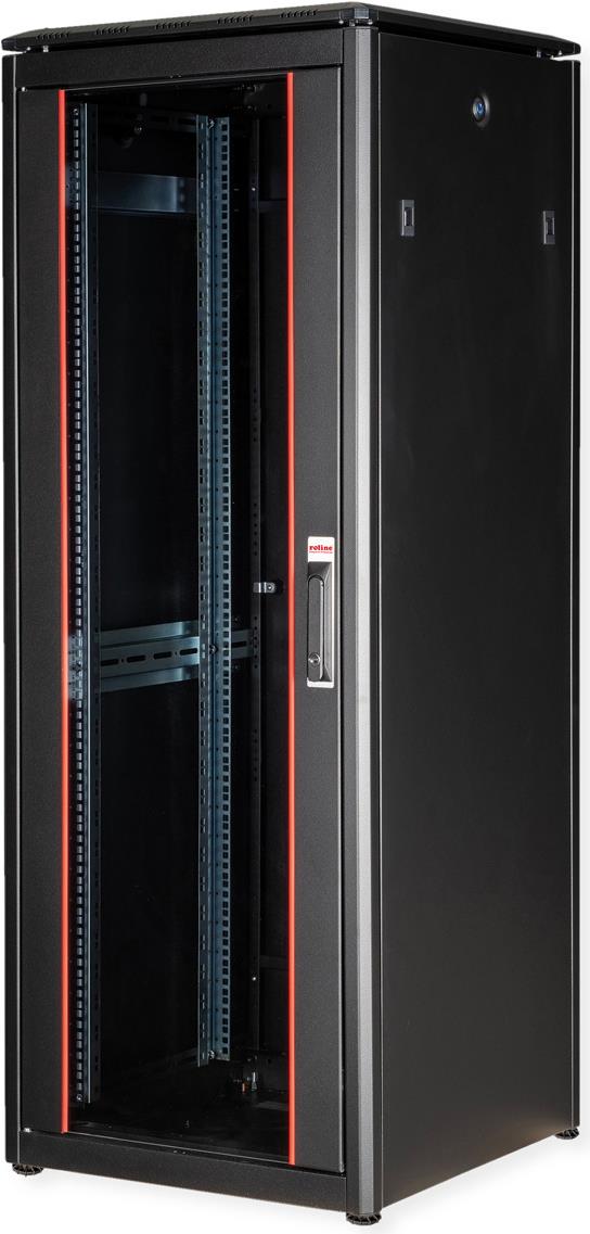 Купить Roline Pro - Schrank Netzwerkschrank - Jet Black, RAL 9005 - 32U - 48.3 cm (19") (26.21.0225) в магазине wardena.ru