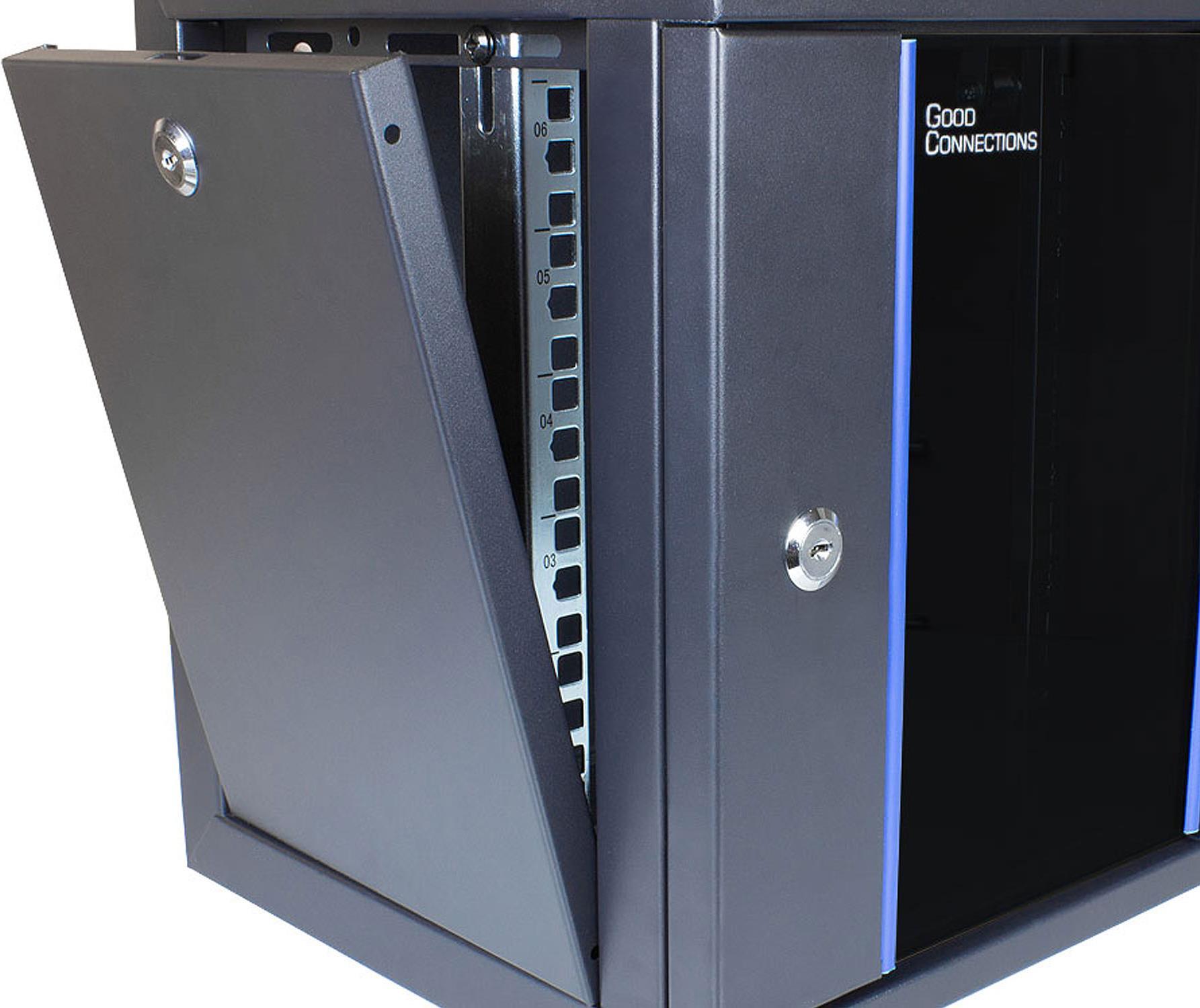 Купить GC R0114 - 25,40cm (10") Wandgehäuse 15HE Tiefe 300mm schwarz (GC-R0114) в магазине wardena.ru