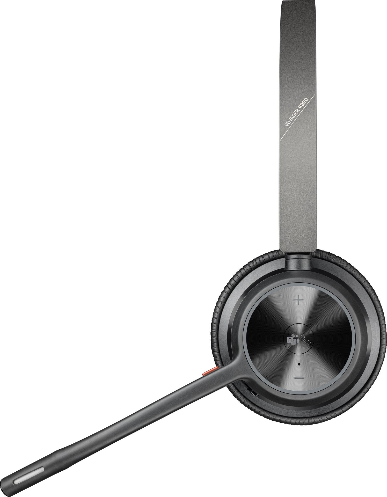 Купить HP POLY Poly Voyager 4320-M - Voyager 4300 UC series - Headset - On-Ear - Bluetooth - kabellos, kabelgebunden - USB-C - Schwarz - Zoom Certified, Zertifiziert für Microsoft Teams (77Z30AA) в магазине wardena.ru