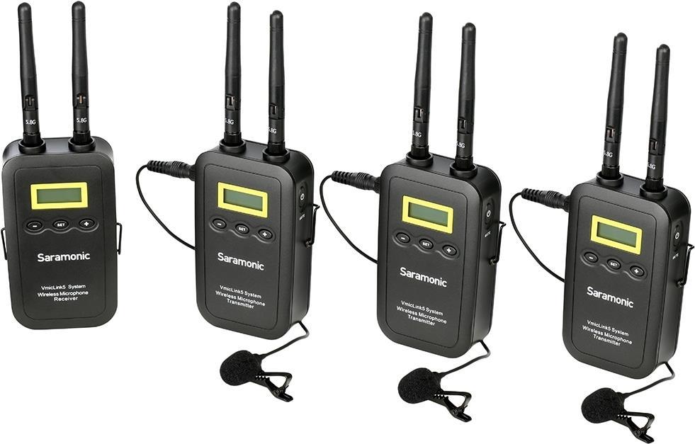 Купить SARAMONIC VmicLink5 TX&TX&TX&RX (6971008020281) в магазине wardena.ru