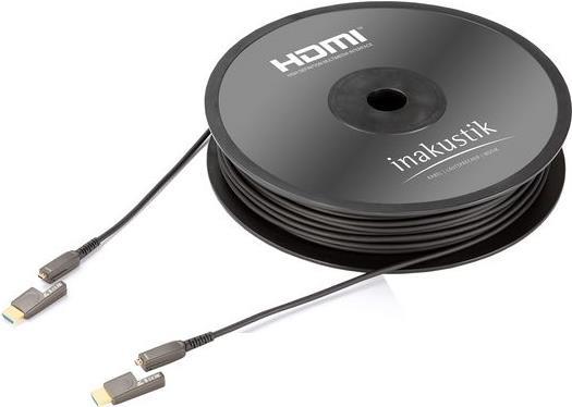 Купить Inakustik 0092431015 HDMI-Kabel 15 m HDMI Typ D (Mikrofon) Anthrazit (0092431015) в магазине wardena.ru