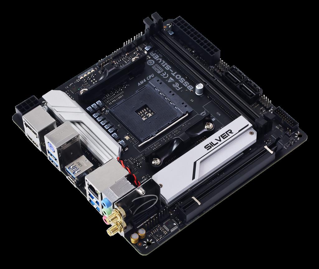 Купить Biostar B550T-SILVER - AMD - Socket AM4 - AMD Ryzen 3 3rd Gen - 3rd Generation AMD Ryzen 5 - 3rd Generation AMD Ryzen 7 - 3rd Generation AMD... - DDR4-SDRAM - 64 GB - DIMM (B550T-SILVER) в магазине wardena.ru