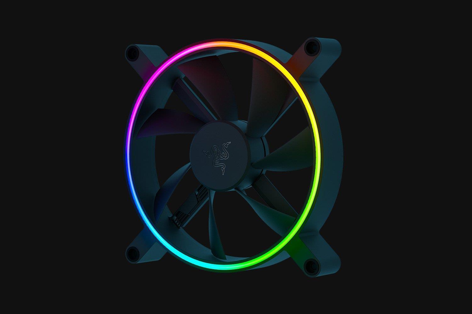 Купить Razer Kunai Chroma - Gehäuselüfter - 140 mm (Packung mit 3) (RC21-01810200-R3M1) в магазине wardena.ru