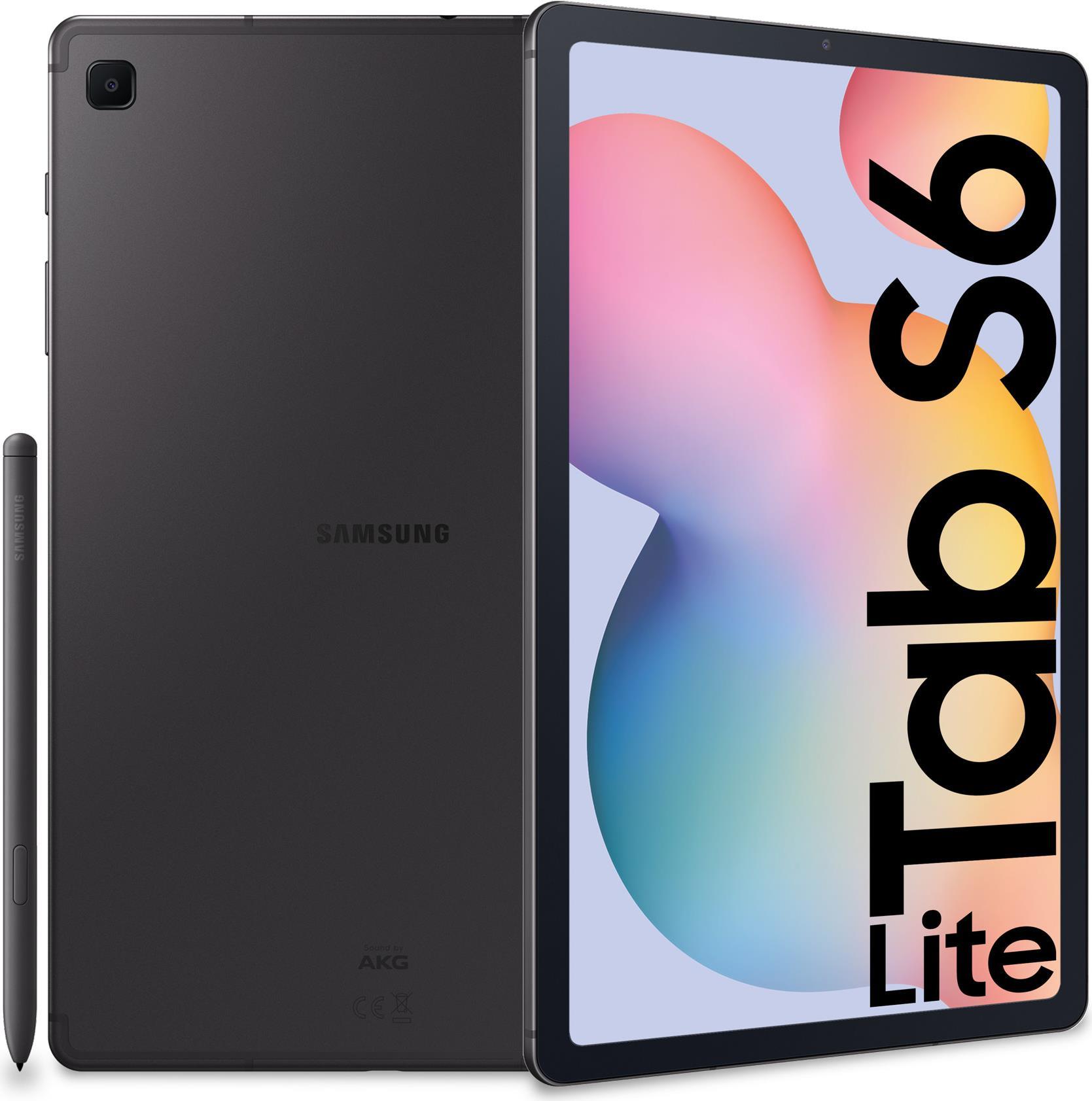 Купить Samsung Galaxy Tab S6 Lite - Tablet - Android 10 - 64 GB - 26.31 cm (10.4") TFT (2000 x 1200) - microSD-Steckplatz - Oxford Gray (SM-P610NZAAITV) в магазине wardena.ru