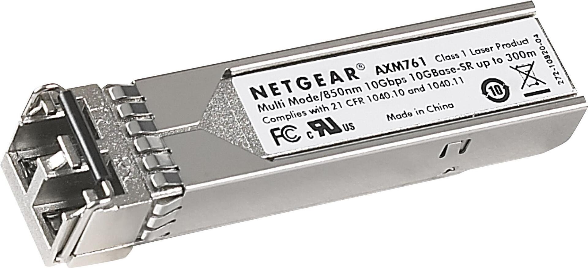 Купить NETGEAR ProSafe AXM761 - SFP+-Transceiver-Modul - 10GBase-SR - LC Multi-Mode - 850 nm (Packung von 10) (AXM761P10-10000S) в магазине wardena.ru
