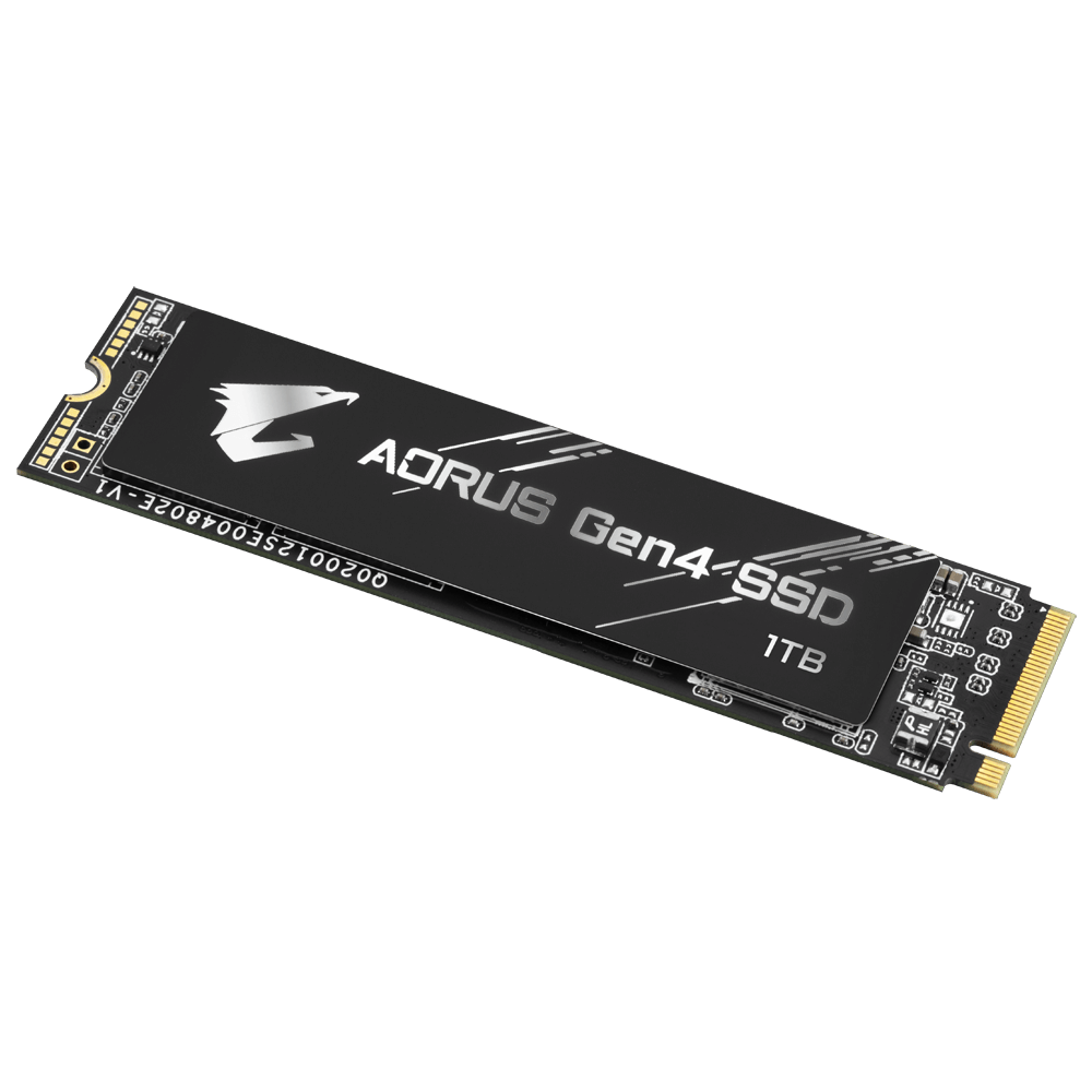 Купить AORUS - SSD - 1000 GB - intern - M.2 2280 - PCI Express 4.0 x4 (NVMe) - Puffer: 1 GB (GP-AG41TB) в магазине wardena.ru