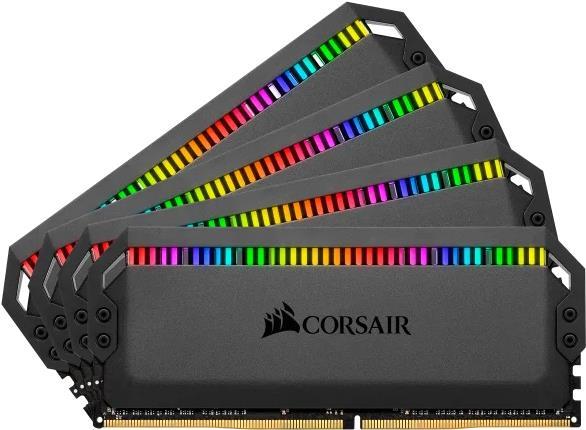 Купить Corsair Dominator Platinum RGB - DDR4 - 16 GB: 2 x 8 GB - DIMM 288-PIN - 3600 MHz / PC4-28800 - CL18 - 1.35 V - ungepuffert - non-ECC - Schwarz (CMT16GX4M2C3600C18) в магазине wardena.ru