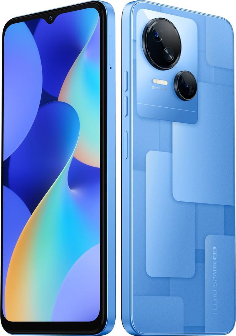 Купить Tecno Spark 10 5G 4/64GB Blau Smartphone (4895180793516) в магазине wardena.ru