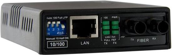 Купить StarTech.com 10/100 Mbit/s Fast Ethernet Multimode ST LWL / Glasfaser Kupfer Medienkonverter - 2km - Medienkonverter - 10Base-T, 100Base-FX, 100Base-TX - RJ-45 / ST multi-mode - 1310 nm (MCM110ST2EU) в магазине wardena.ru