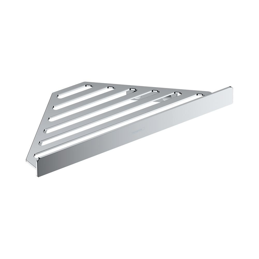 Купить Hansgrohe AddStoris Угловая корзинка хром-черный матовый 41741340 в магазине wardena.ru